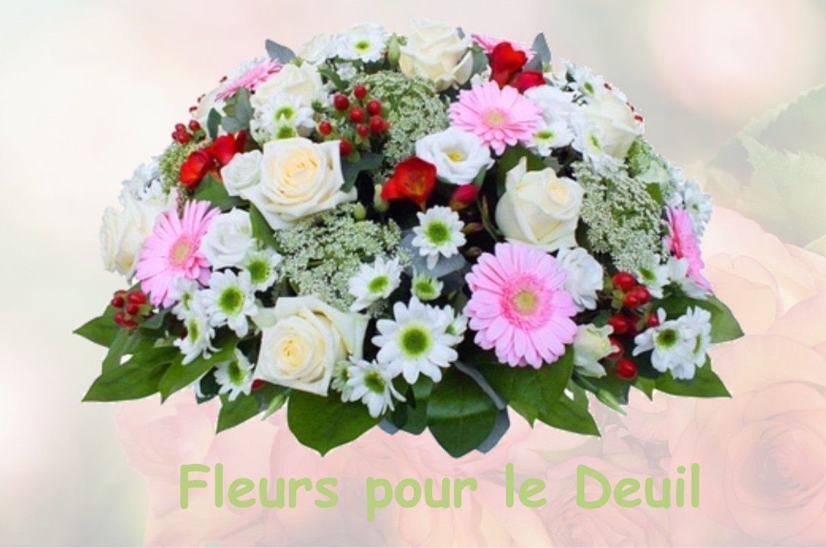 fleurs deuil BAZIEGE